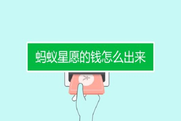 怎么提取蚂蚁星愿的钱