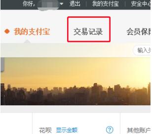 支付宝账单