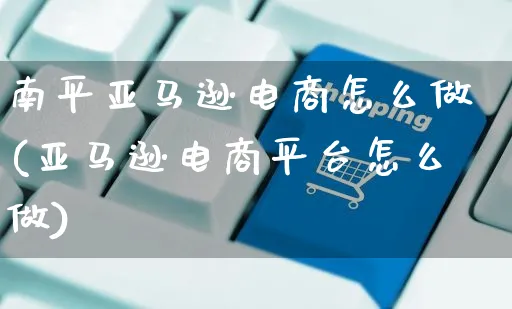 南平亚马逊电商怎么做(亚马逊电商平台怎么做)_https://www.czttao.com_亚马逊电商_第1张