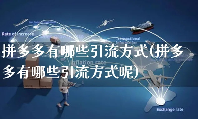 拼多多有哪些引流方式(拼多多有哪些引流方式呢)_https://www.czttao.com_拼多多电商_第1张