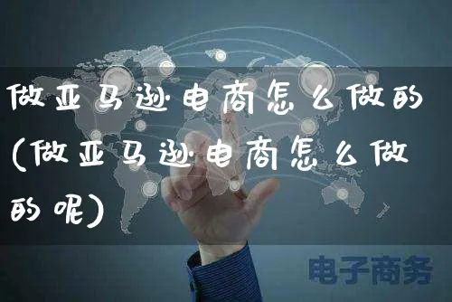 做亚马逊电商怎么做的(做亚马逊电商怎么做的呢)_https://www.czttao.com_电商运营_第1张