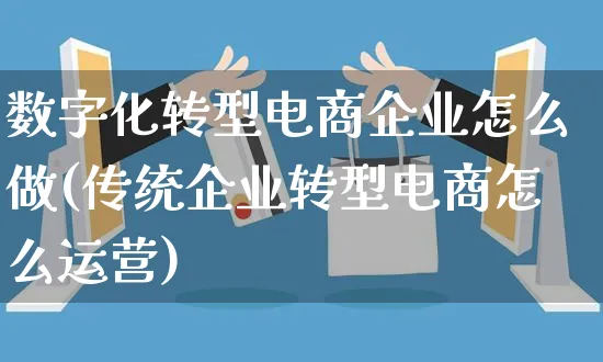 数字化转型电商企业怎么做(传统企业转型电商怎么运营)_https://www.czttao.com_电商问答_第1张