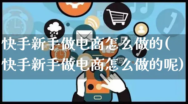 快手新手做电商怎么做的(快手新手做电商怎么做的呢)_https://www.czttao.com_电商运营_第1张