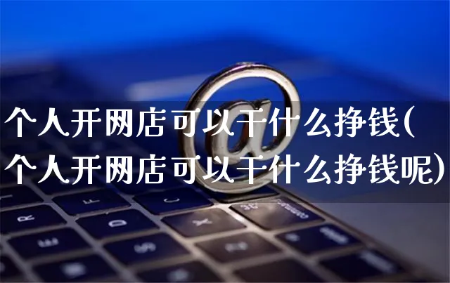 个人开网店可以干什么挣钱(个人开网店可以干什么挣钱呢)_https://www.czttao.com_店铺装修_第1张