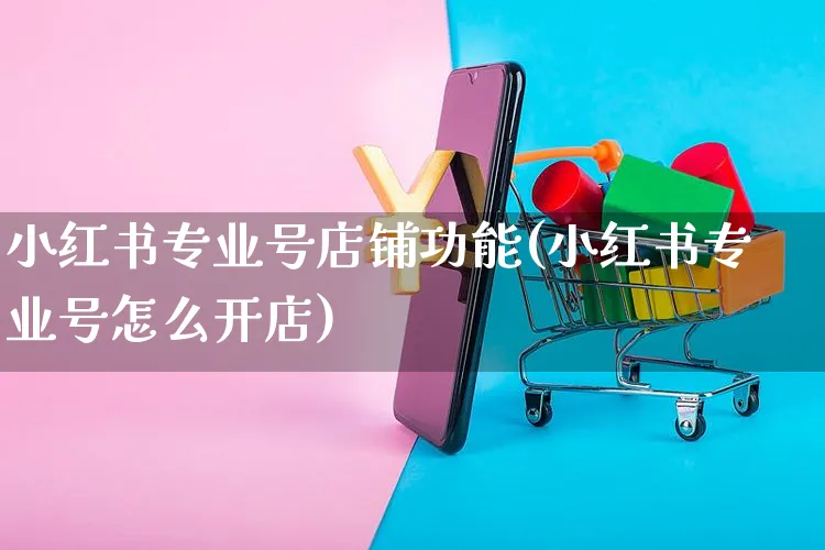 小红书专业号店铺功能(小红书专业号怎么开店)_https://www.czttao.com_小红书_第1张