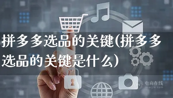 拼多多选品的关键(拼多多选品的关键是什么)_https://www.czttao.com_拼多多电商_第1张