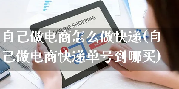 自己做电商怎么做快递(自己做电商快递单号到哪买)_https://www.czttao.com_开店技巧_第1张