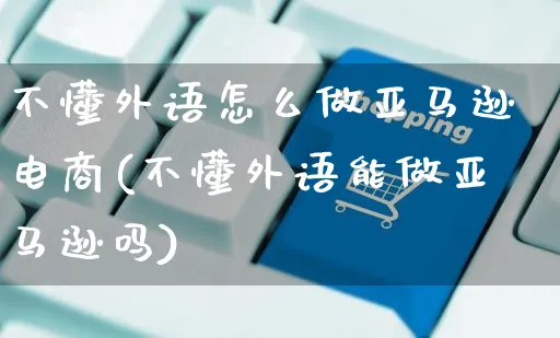 不懂外语怎么做亚马逊电商(不懂外语能做亚马逊吗)_https://www.czttao.com_闲鱼电商_第1张