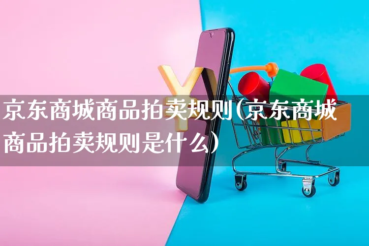 京东商城商品拍卖规则(京东商城商品拍卖规则是什么)_https://www.czttao.com_京东电商_第1张