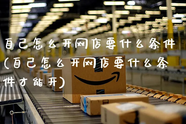 自己怎么开网店要什么条件(自己怎么开网店要什么条件才能开)_https://www.czttao.com_店铺规则_第1张