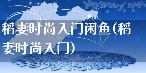 稻妻时尚入门闲鱼(稻妻时尚入门)_https://www.czttao.com_闲鱼电商_第1张