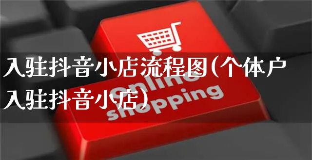 入驻抖音小店流程图(个体户入驻抖音小店)_https://www.czttao.com_淘宝电商_第1张