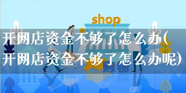 开网店资金不够了怎么办(开网店资金不够了怎么办呢)_https://www.czttao.com_店铺装修_第1张