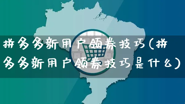 拼多多新用户领券技巧(拼多多新用户领券技巧是什么)_https://www.czttao.com_拼多多电商_第1张