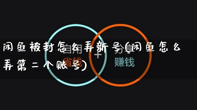 闲鱼被封怎么弄新号(闲鱼怎么弄第二个账号)_https://www.czttao.com_闲鱼电商_第1张