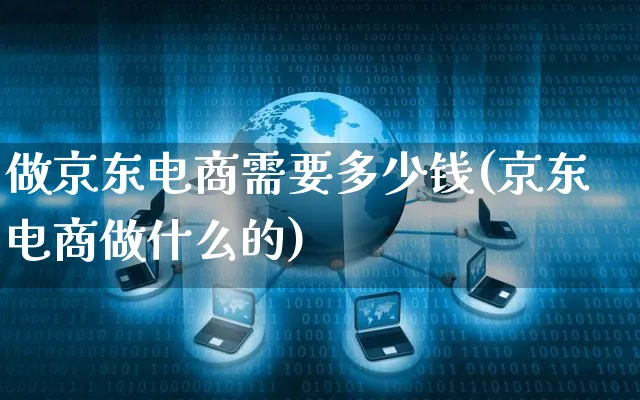 做京东电商需要多少钱(京东电商做什么的)_https://www.czttao.com_闲鱼电商_第1张