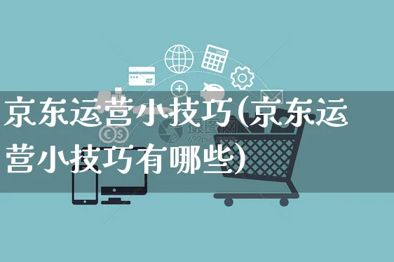 京东运营小技巧(京东运营小技巧有哪些)_https://www.czttao.com_闲鱼电商_第1张