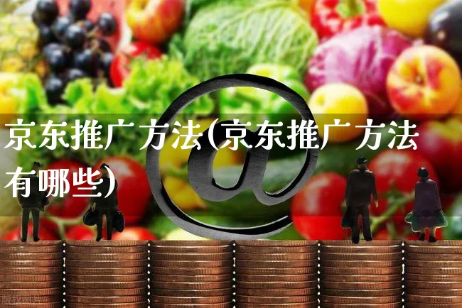 京东推广方法(京东推广方法有哪些)_https://www.czttao.com_开店技巧_第1张