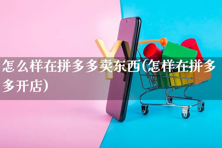 怎么样在拼多多卖东西(怎样在拼多多开店)_https://www.czttao.com_开店技巧_第1张