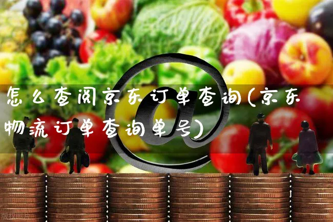 怎么查阅京东订单查询(京东物流订单查询单号)_https://www.czttao.com_抖音小店_第1张