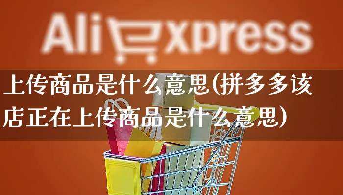 上传商品是什么意思(拼多多该店正在上传商品是什么意思)_https://www.czttao.com_开店技巧_第1张